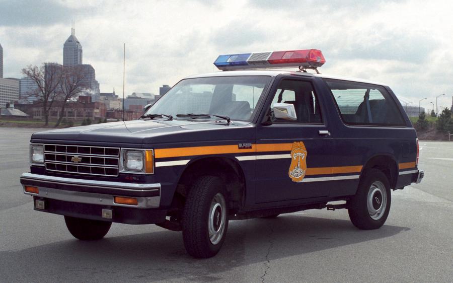 Chevrolet S-10 Blazer 3-Door Police '1988